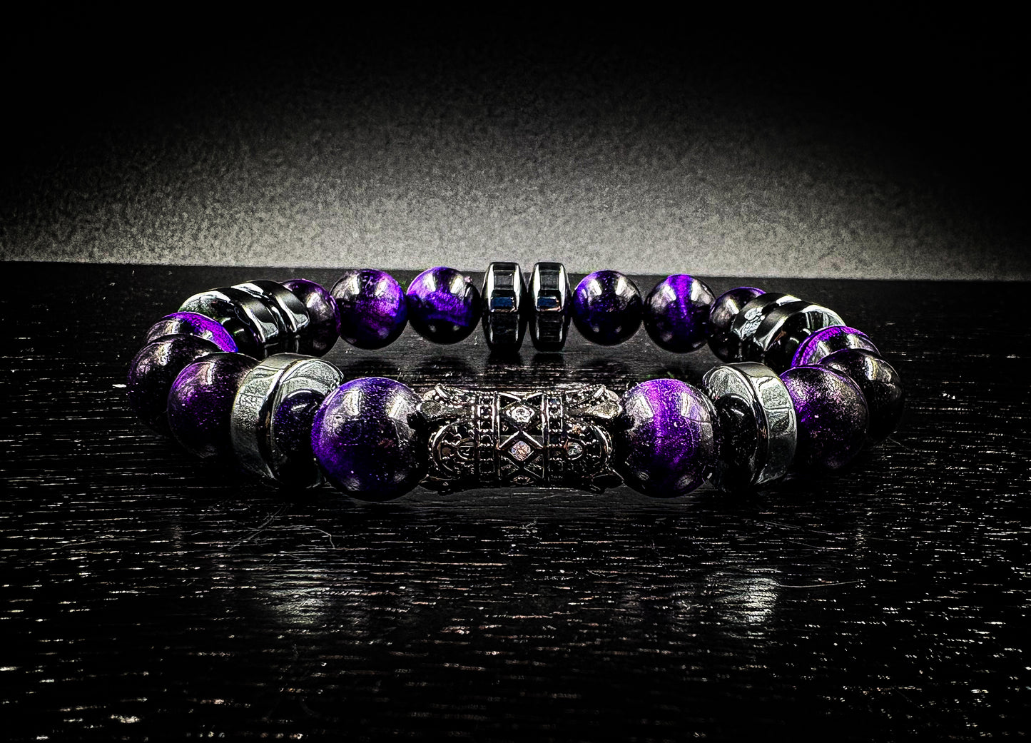 Men's /Women’s 10mm Tiger's Eye Business Bracelet