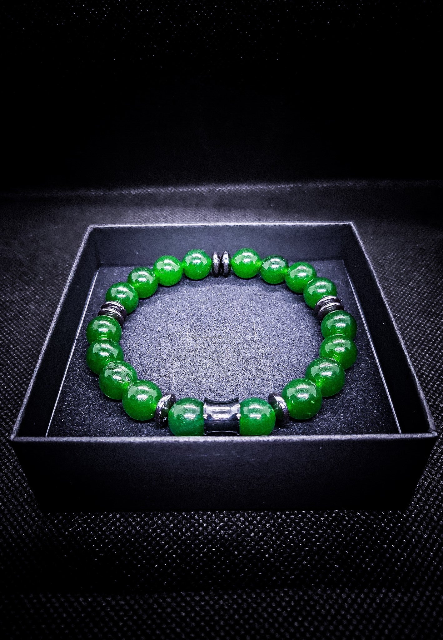 Men's 10mm Chrysoccolla Stretch Bracelet
