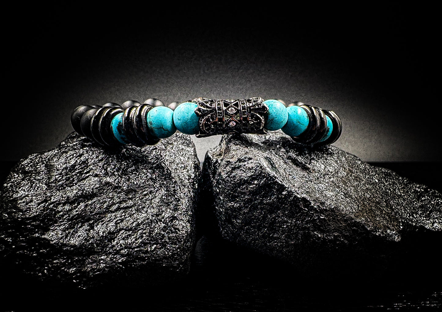 8mm Spiritual Healing Turquoise Stretch Bracelet