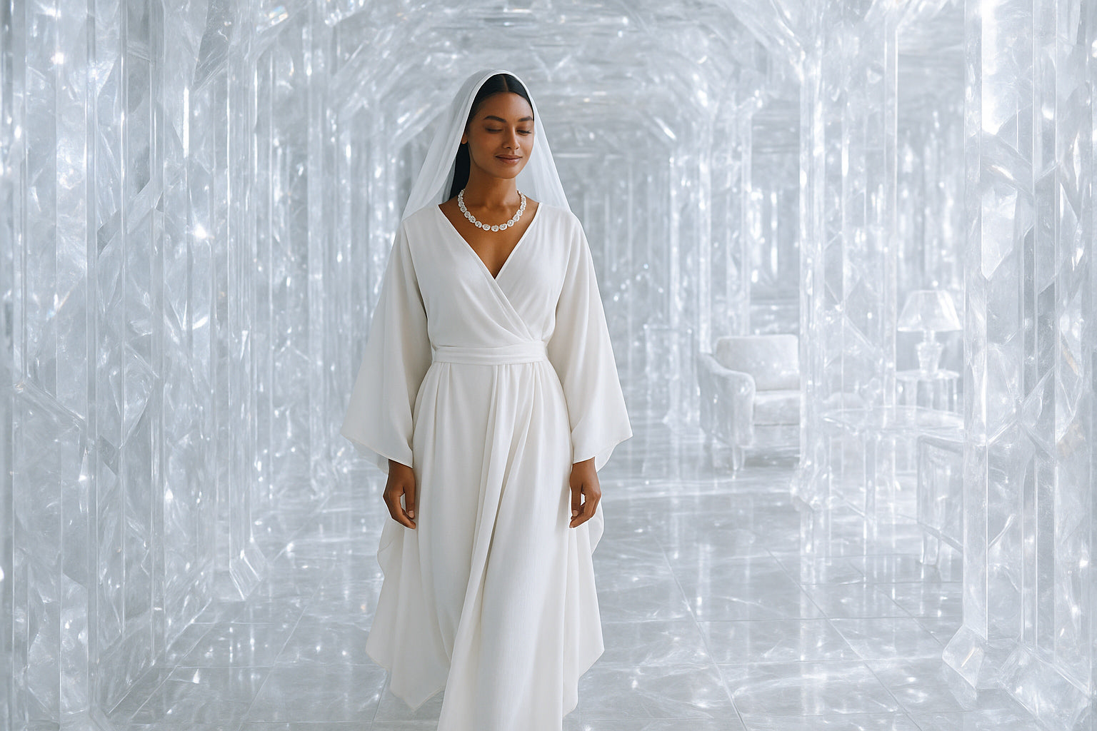 Clear Quartz Necklace