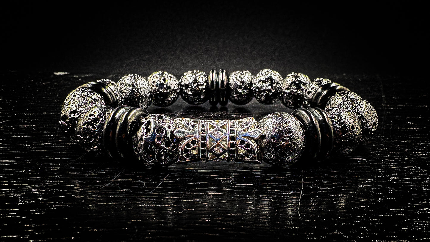 10mm Lava Rock Bracelet