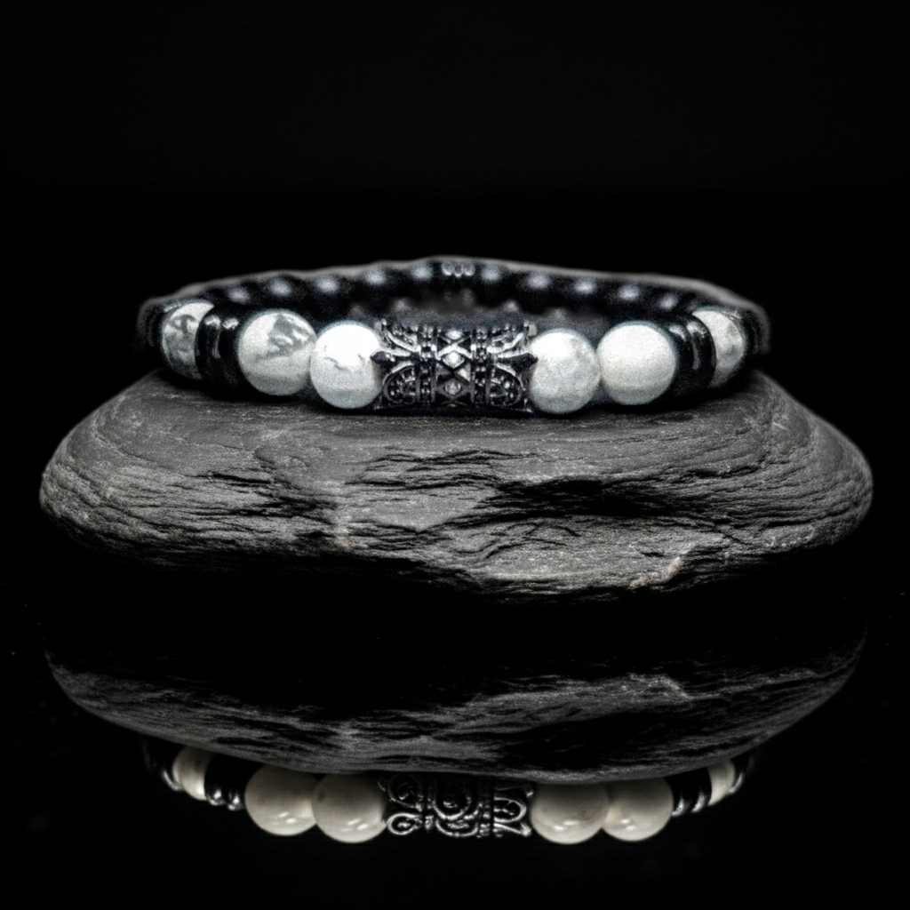 8mm Spiritual Healing Turquoise  Stretch Bracelet