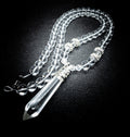 Crystal Quartz Clasps Necklace
