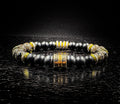 Men's Matte Onyx Stretch Bracelet