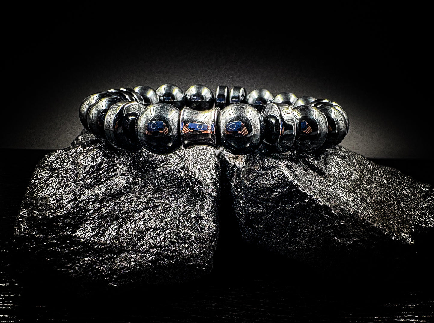 Men’s 14mm Hematite heavy weight version 2