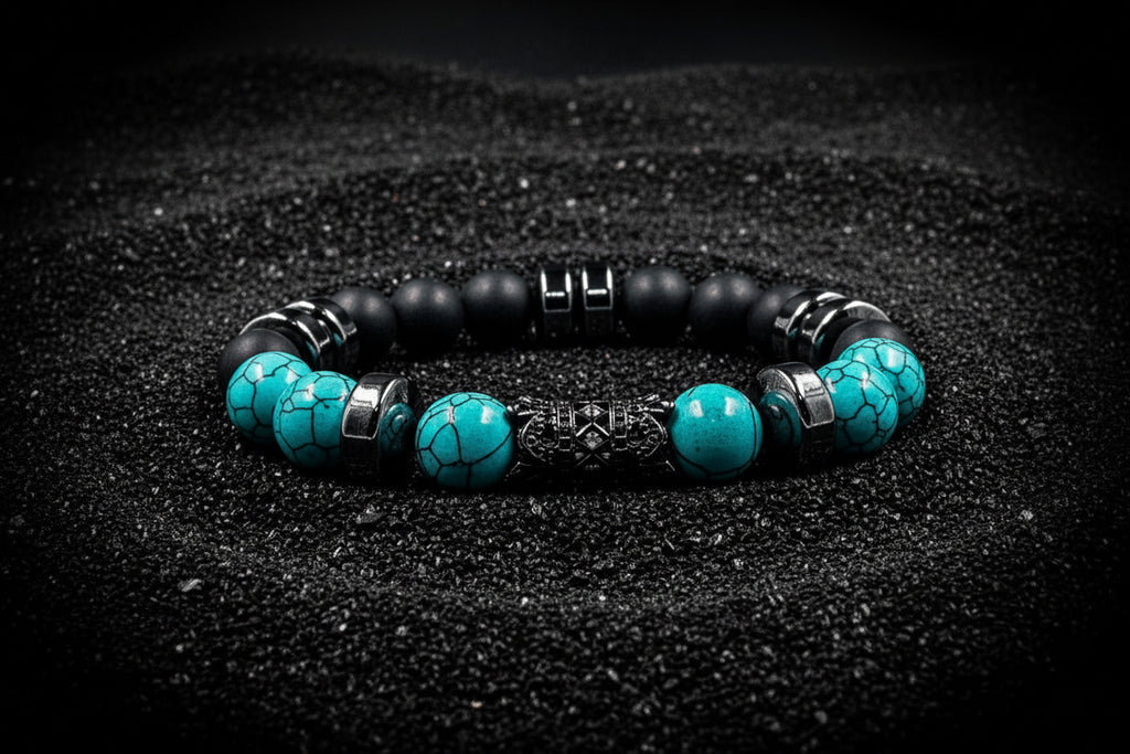 Turquoise bracelet protective calmness