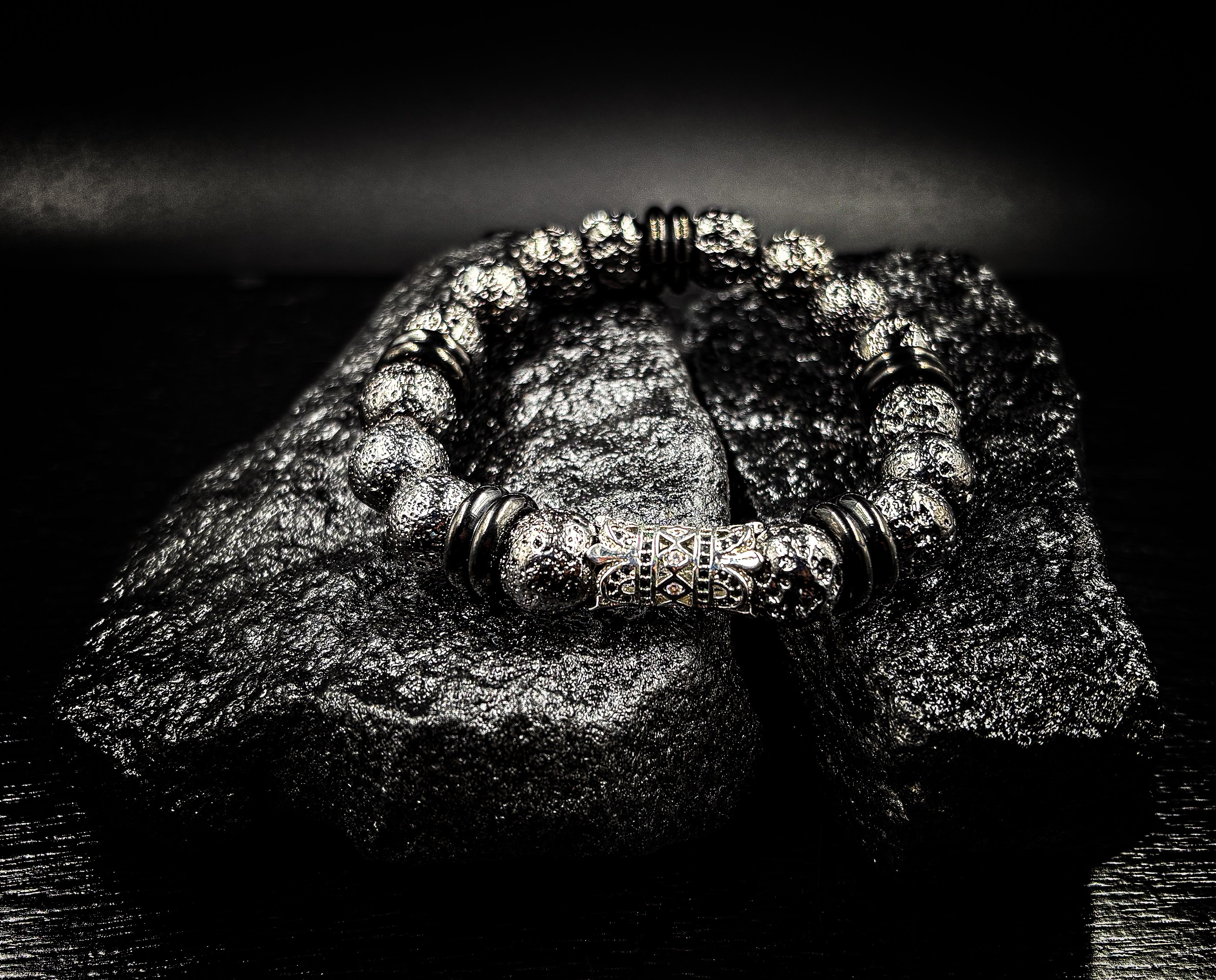 10mm Lava Rock Bracelet