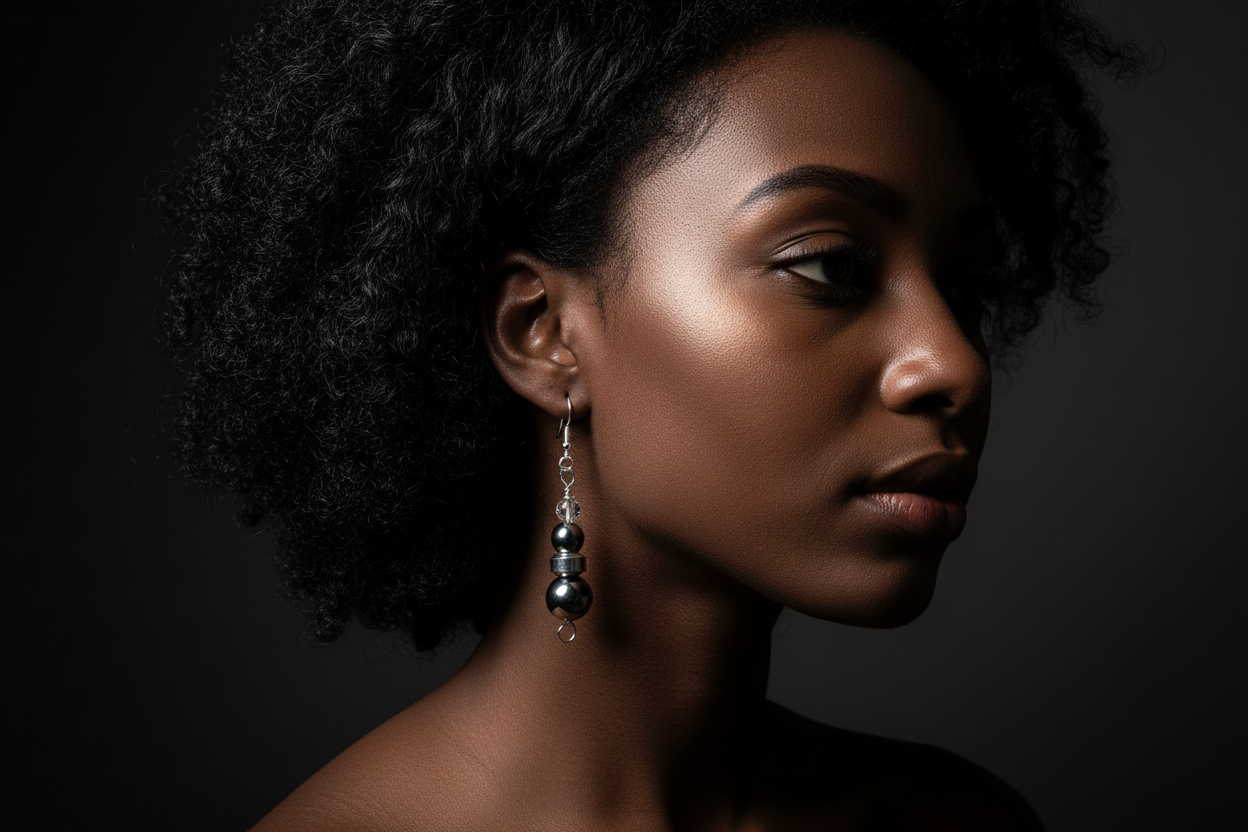 Women’s Hematite Earrings