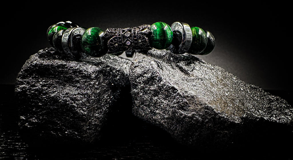 Men's /Women’s 10mm Tiger's Eye Business Bracelet