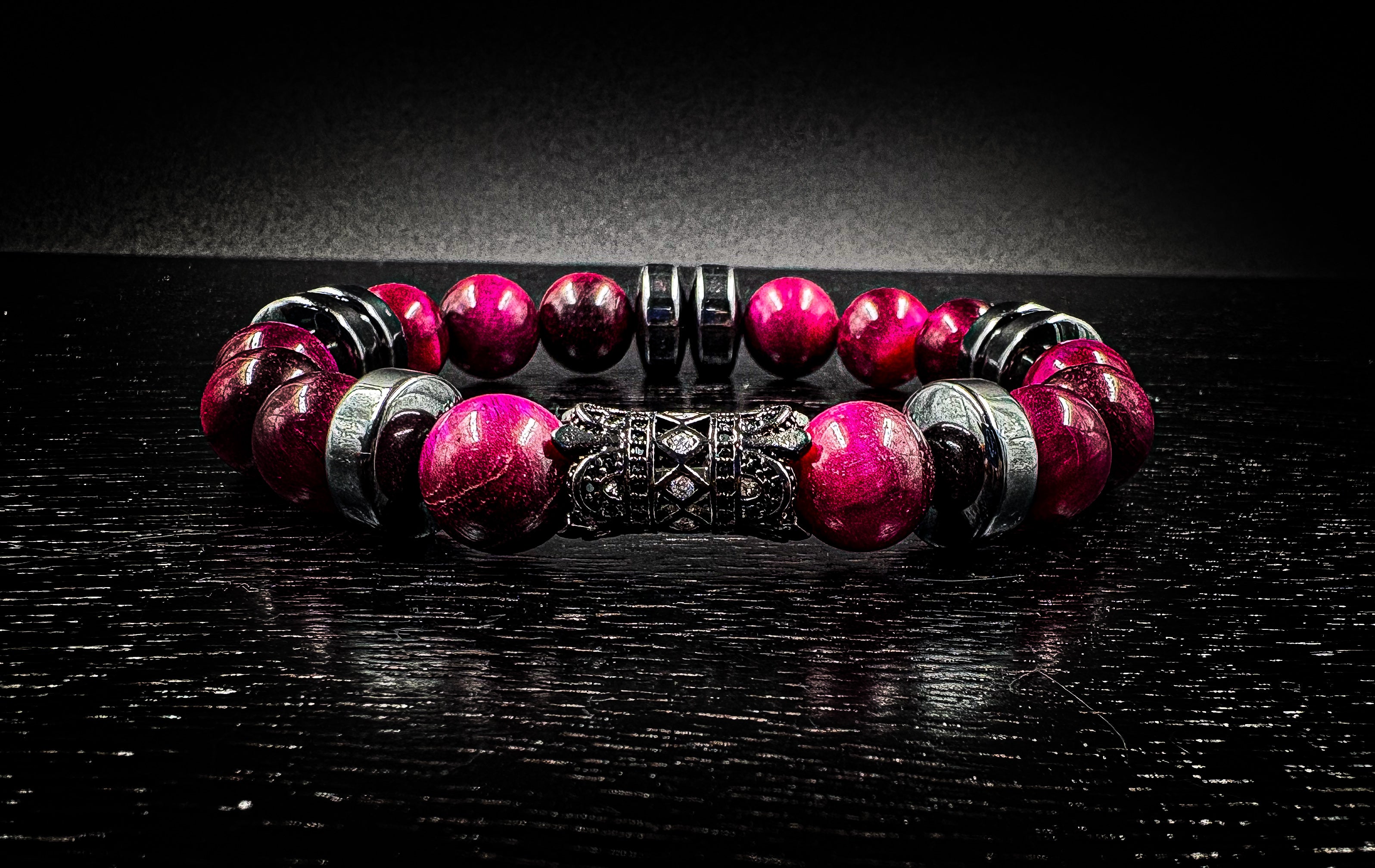 Men's /Women’s 10mm Tiger's Eye Business Bracelet