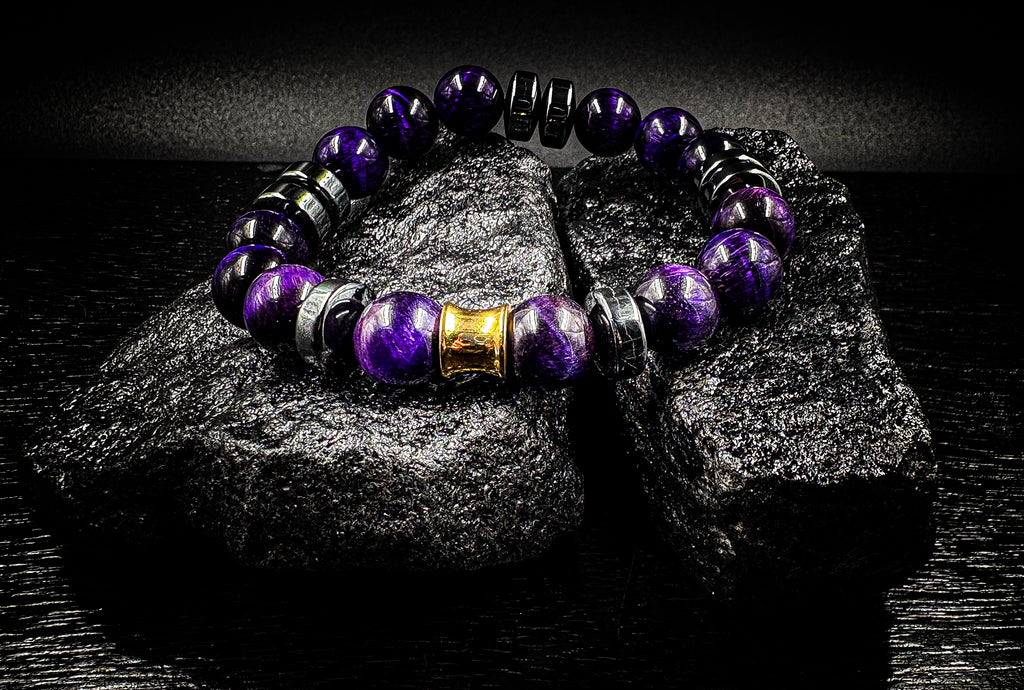 12mm Tigers Eye Bracelet