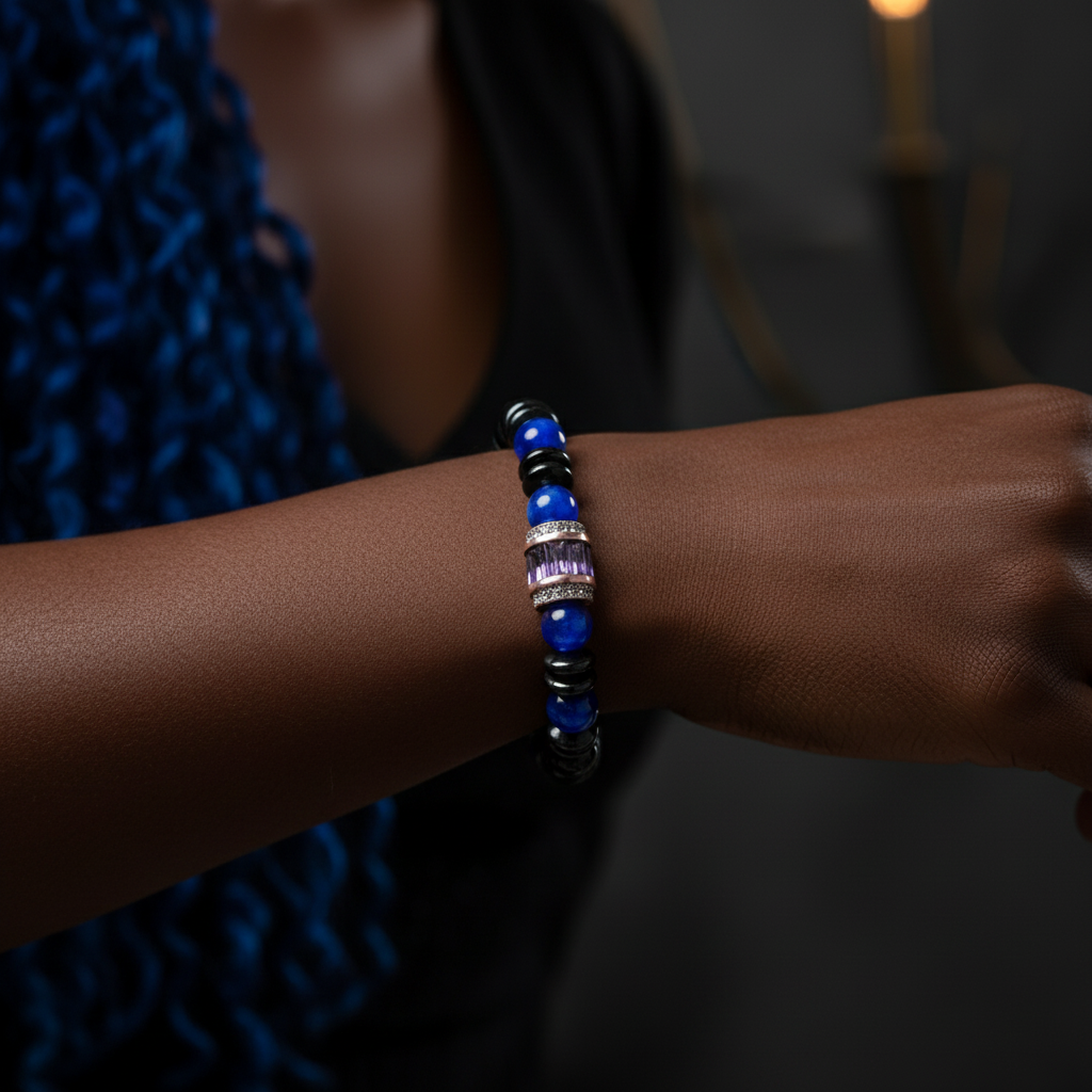 (Obsidian) Cat eye Bracelet