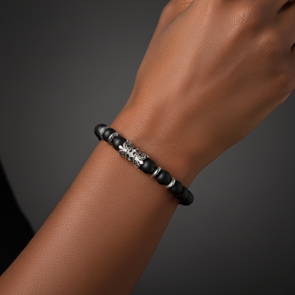 Matte Onyx Bracelet