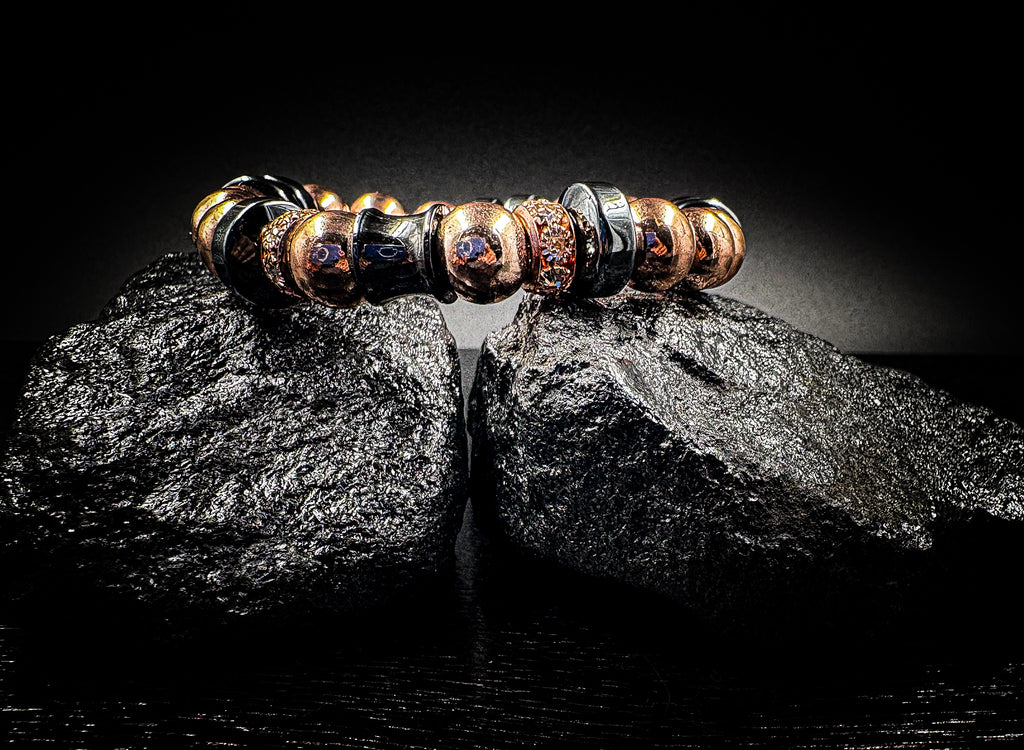 Hematite bracelet, business shine