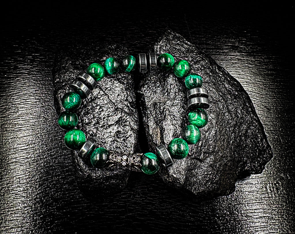 Men's /Women’s 10mm Tiger's Eye Business Bracelet