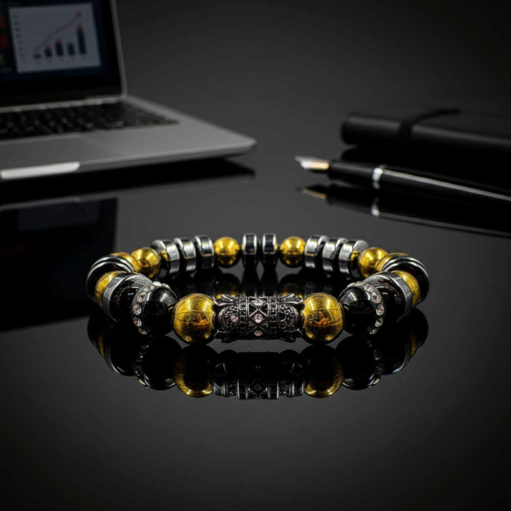 Gold Hematite office Bracelet