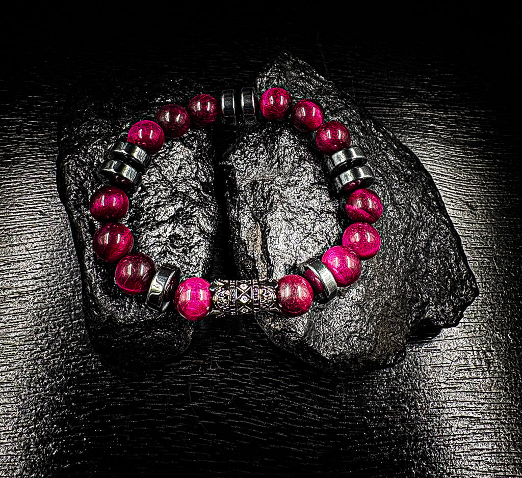 Men's /Women’s 10mm Tiger's Eye Business Bracelet