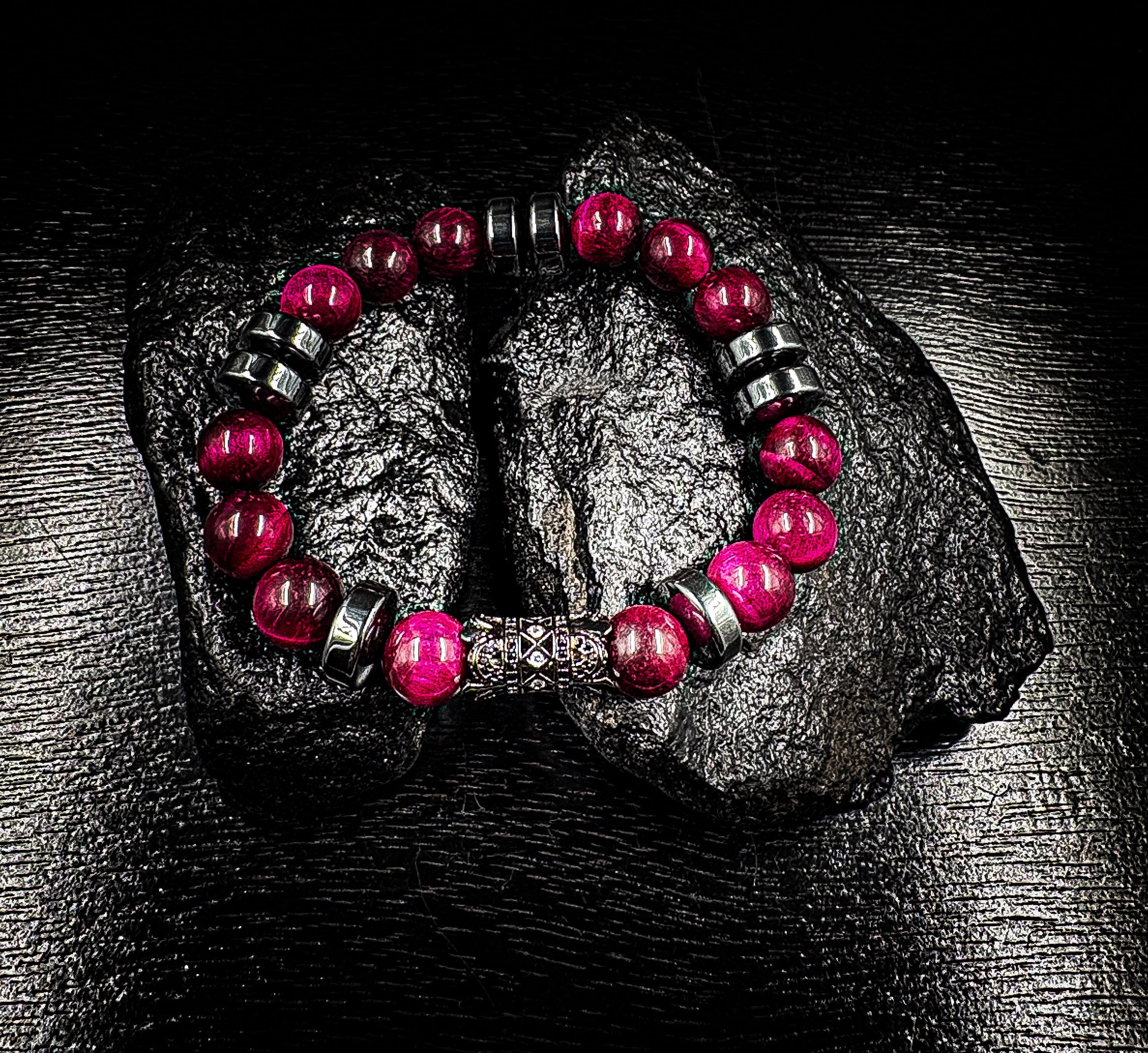 Men's /Women’s 10mm Tiger's Eye Business Bracelet