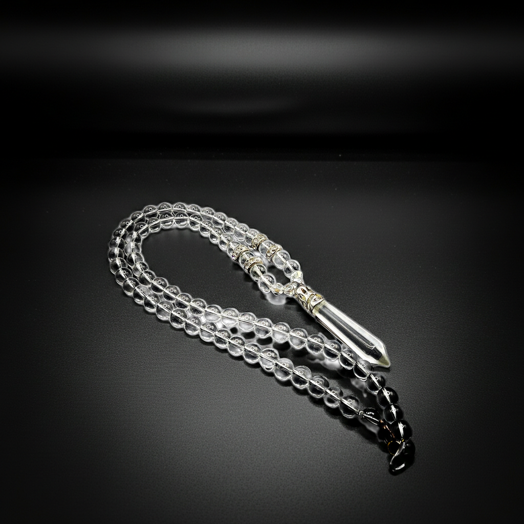 Crystal Quartz Clasps Necklace