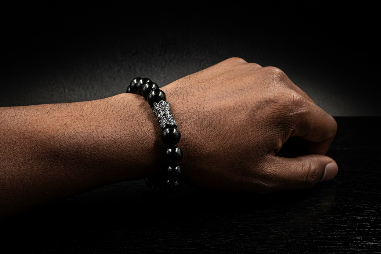 Black Agate Bracelet
