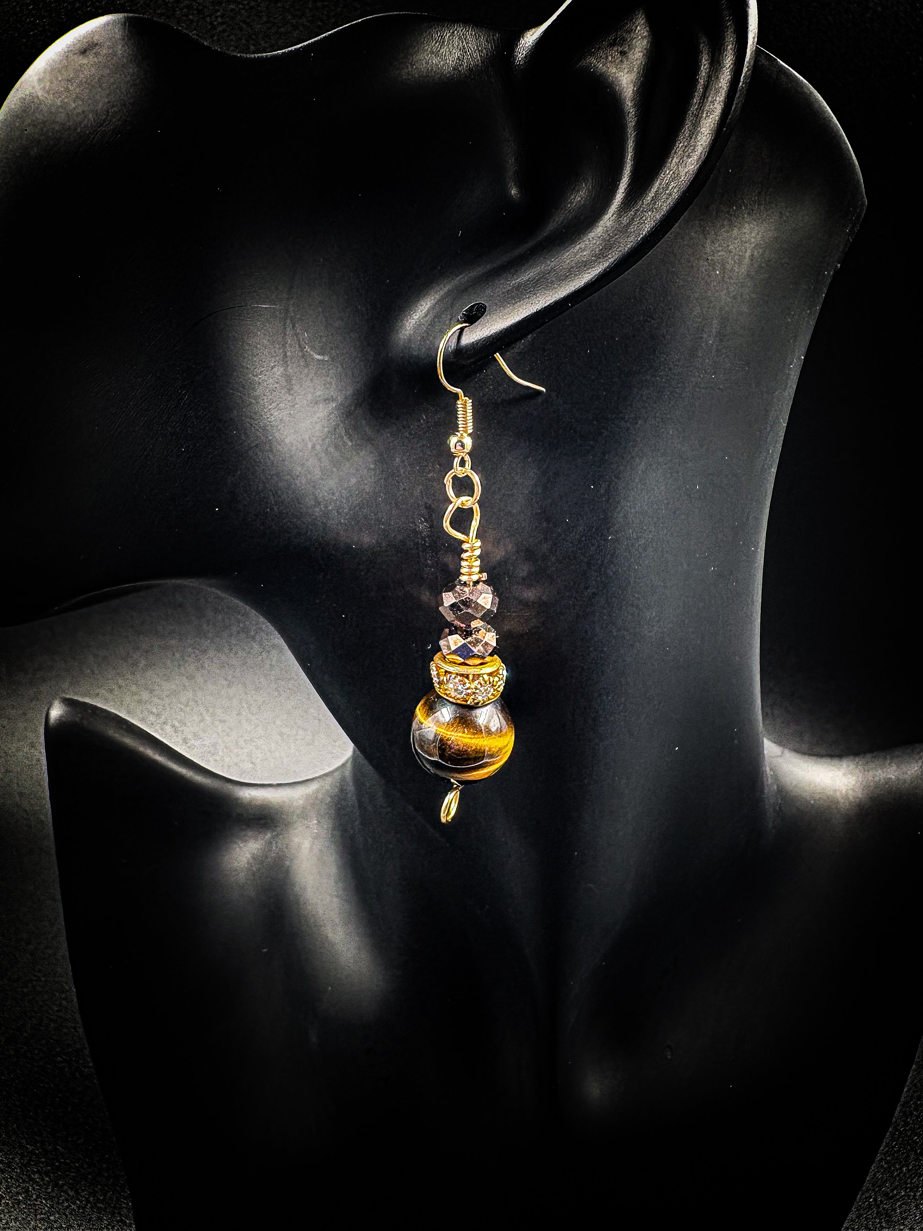 Women’s Tigers Eye Earrings