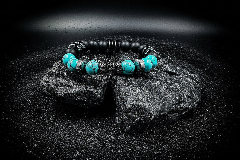 Turquoise bracelet protective calmness