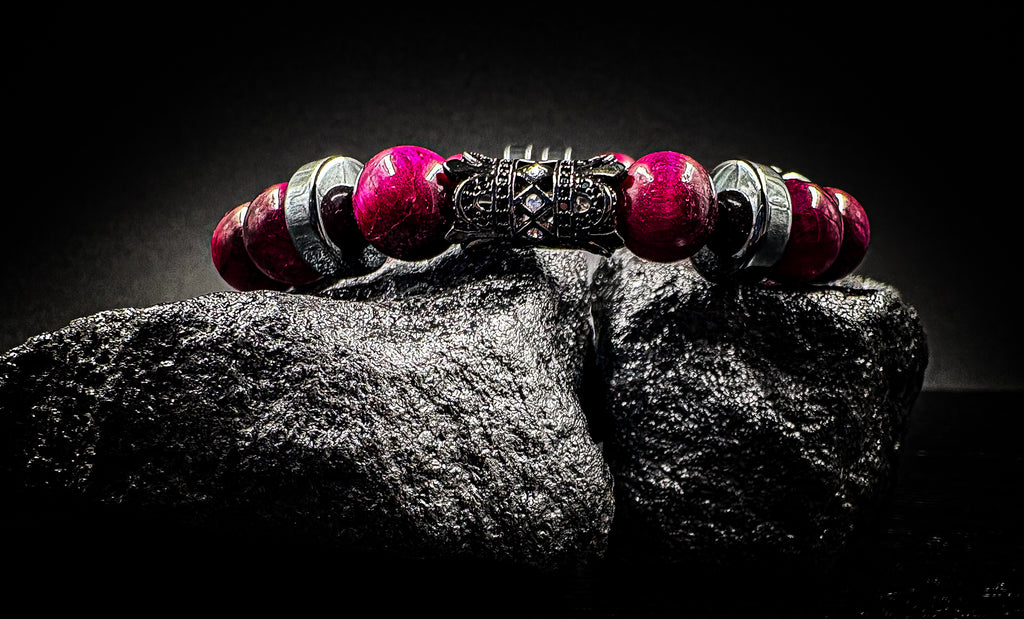 Men's /Women’s 10mm Tiger's Eye Business Bracelet