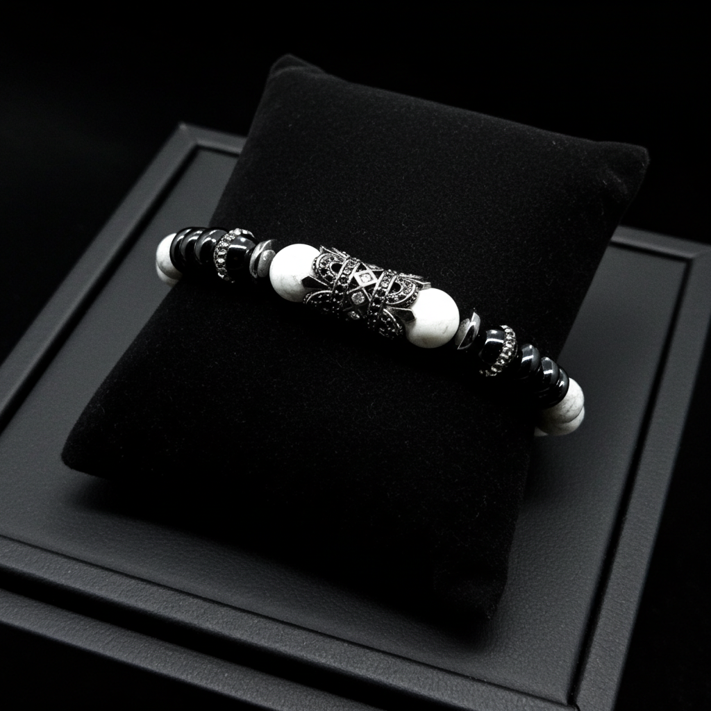 Men's/Women's One line Rhinestone Stretch Bracelet