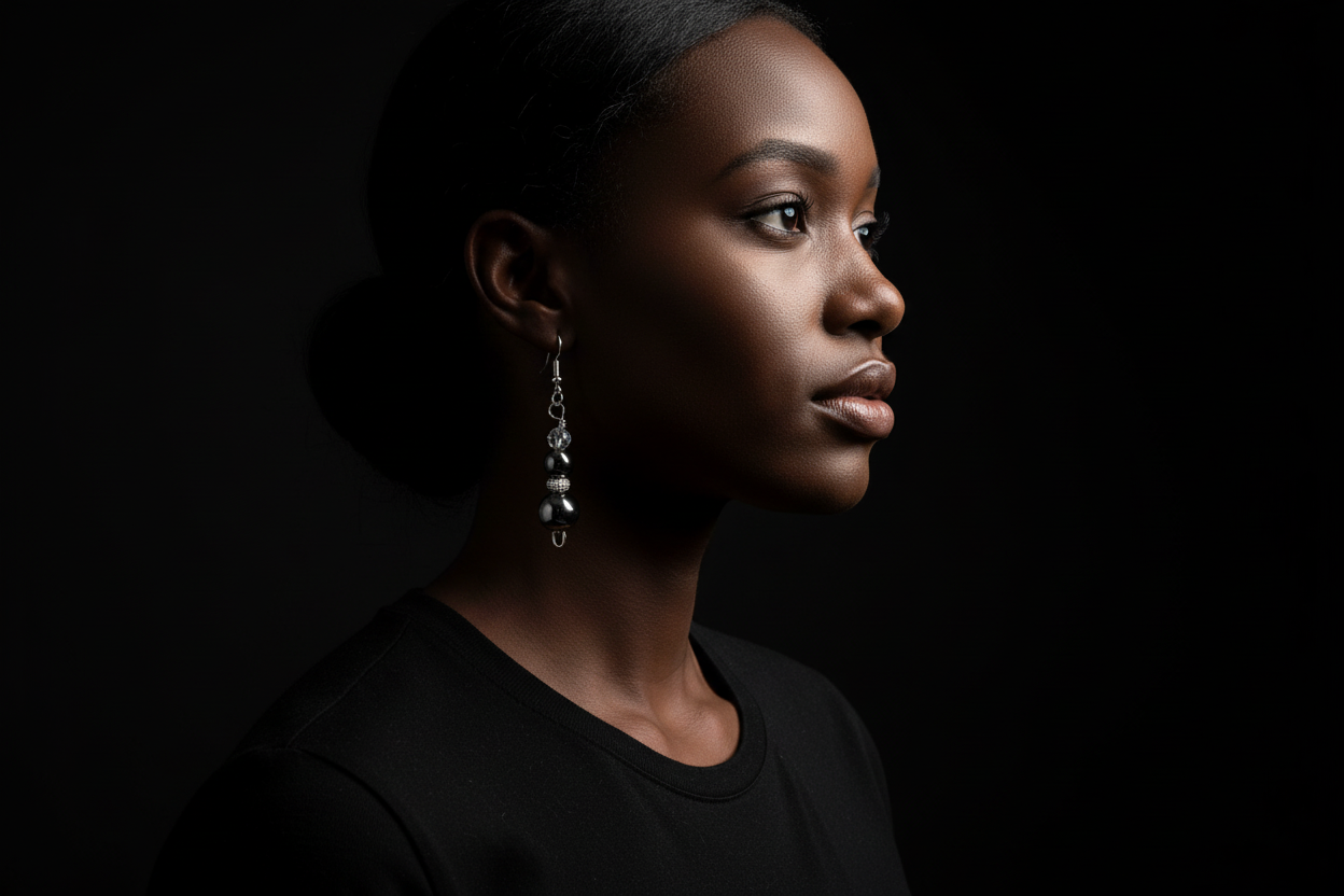 Women’s Hematite Earrings