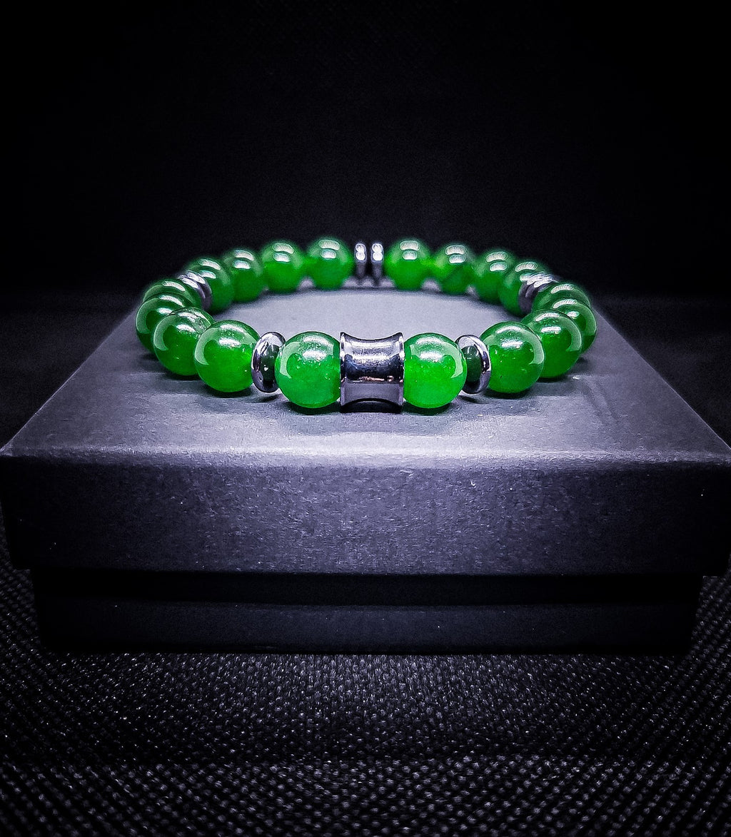 Men's 10mm Chrysocolla Stretch Bracelet
