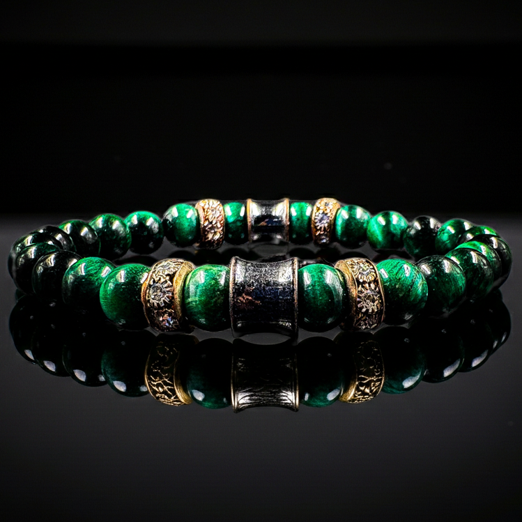 8mm colored Tiger Eye Stretch Bracelet