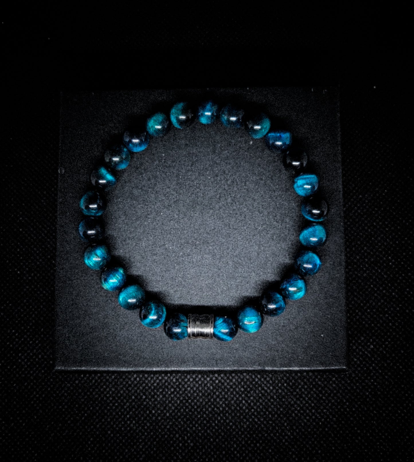 Men's/Women's Malachite Stainless Steel Stretch Bracelet