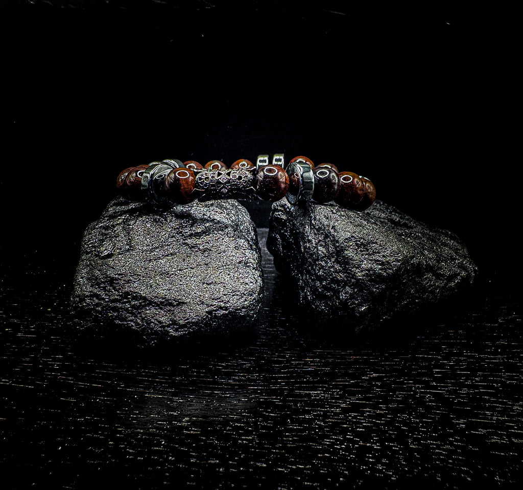 Men's /Women’s 10mm Tiger's Eye Business Bracelet