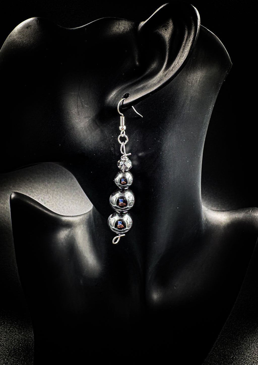 Women's Hematite Earrings