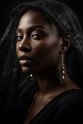 Women’s Hematite Earrings