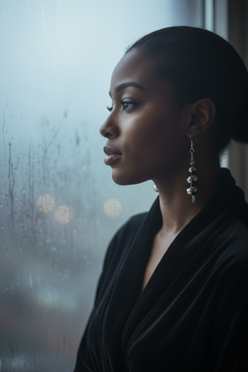 Women’s Hematite Earrings