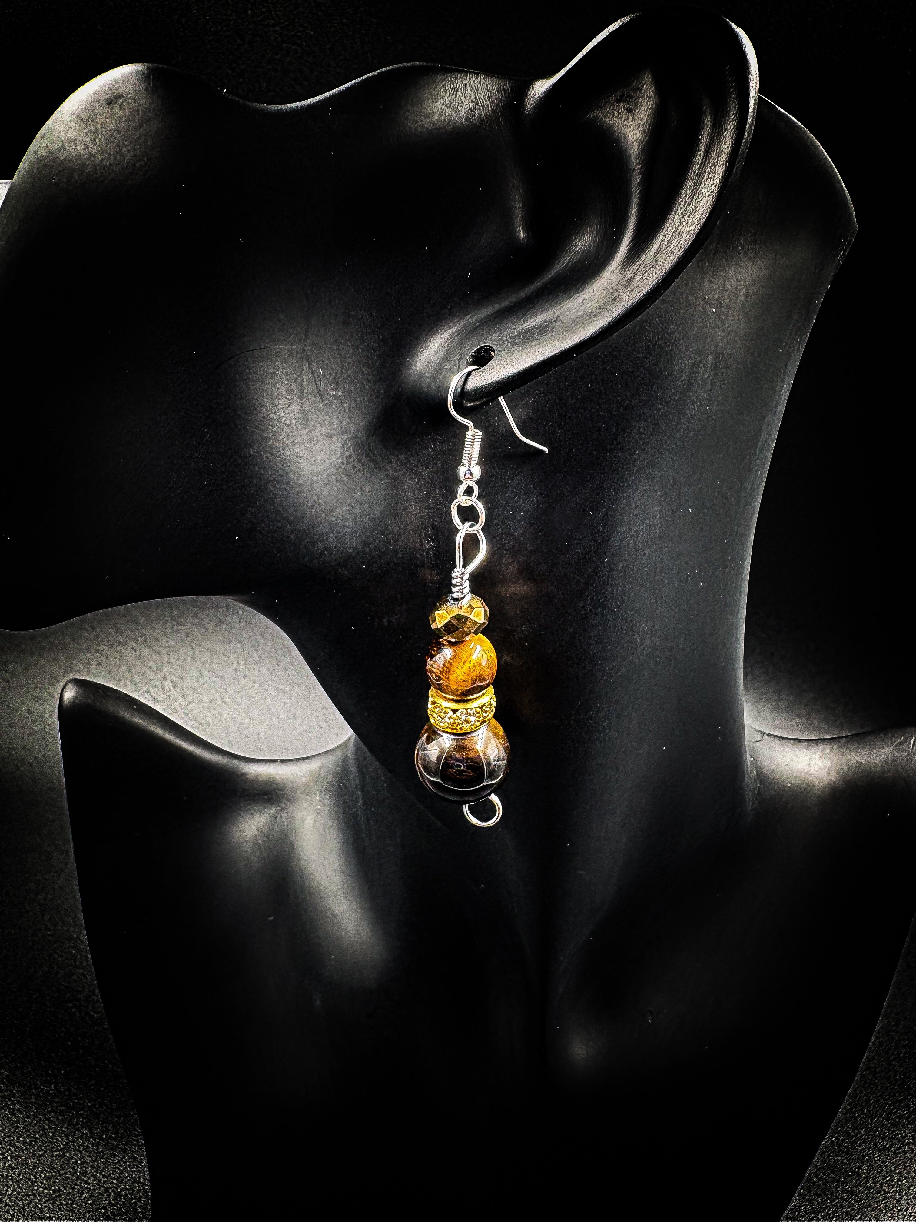 Women’s Tiger’s Eye Earrings