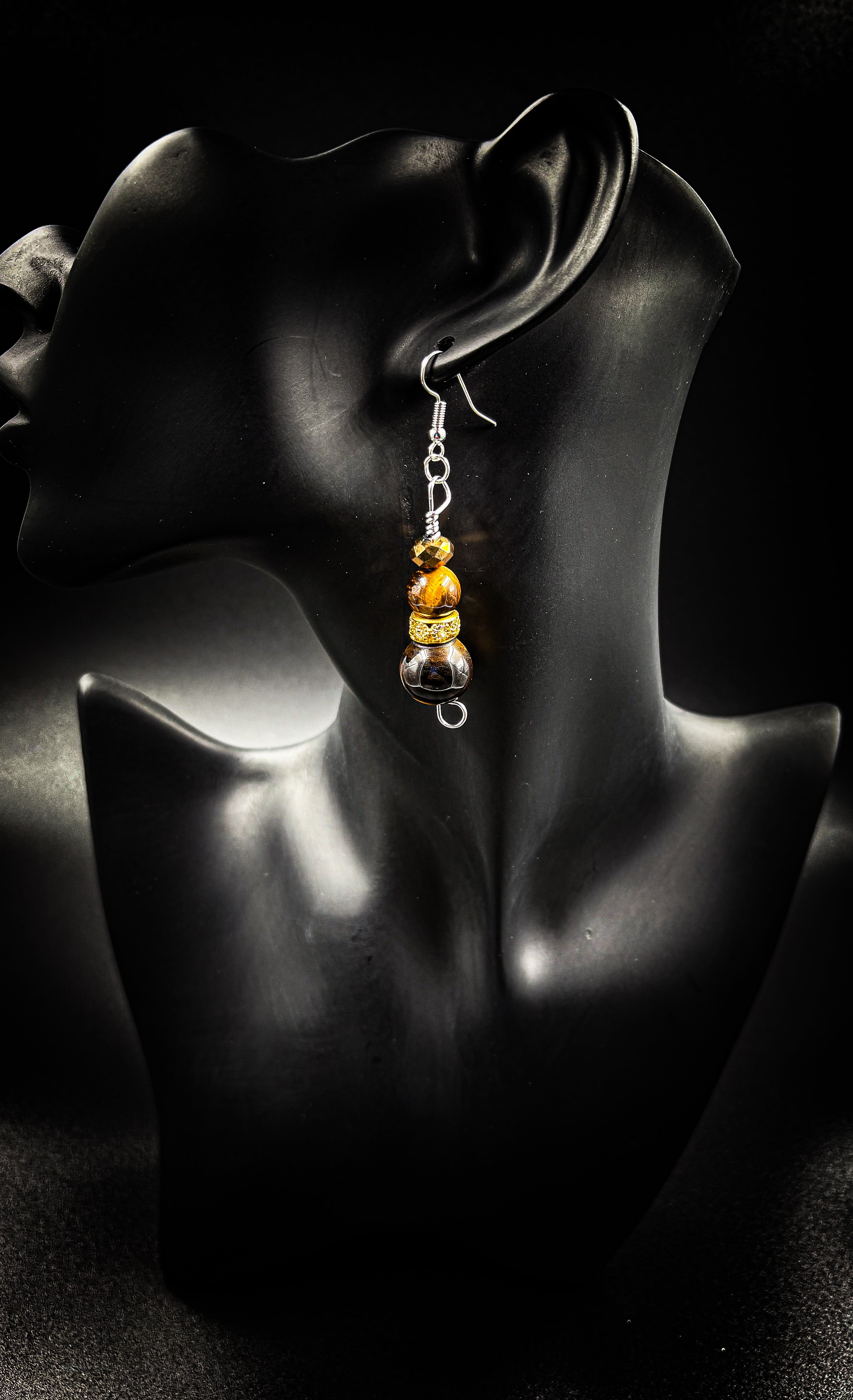 Women’s Tiger’s Eye Earrings