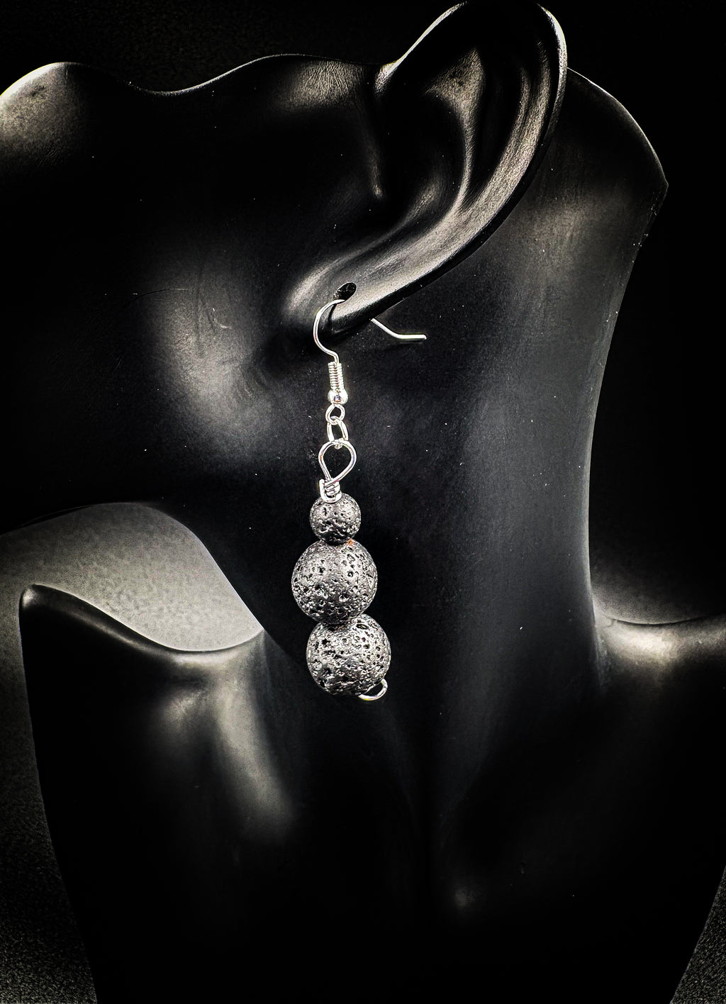 Women’s Lava Rock Earrings