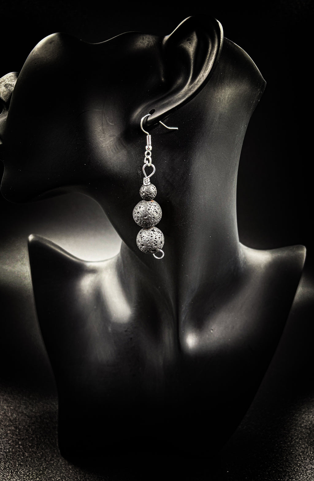 Women’s Lava Rock Earrings