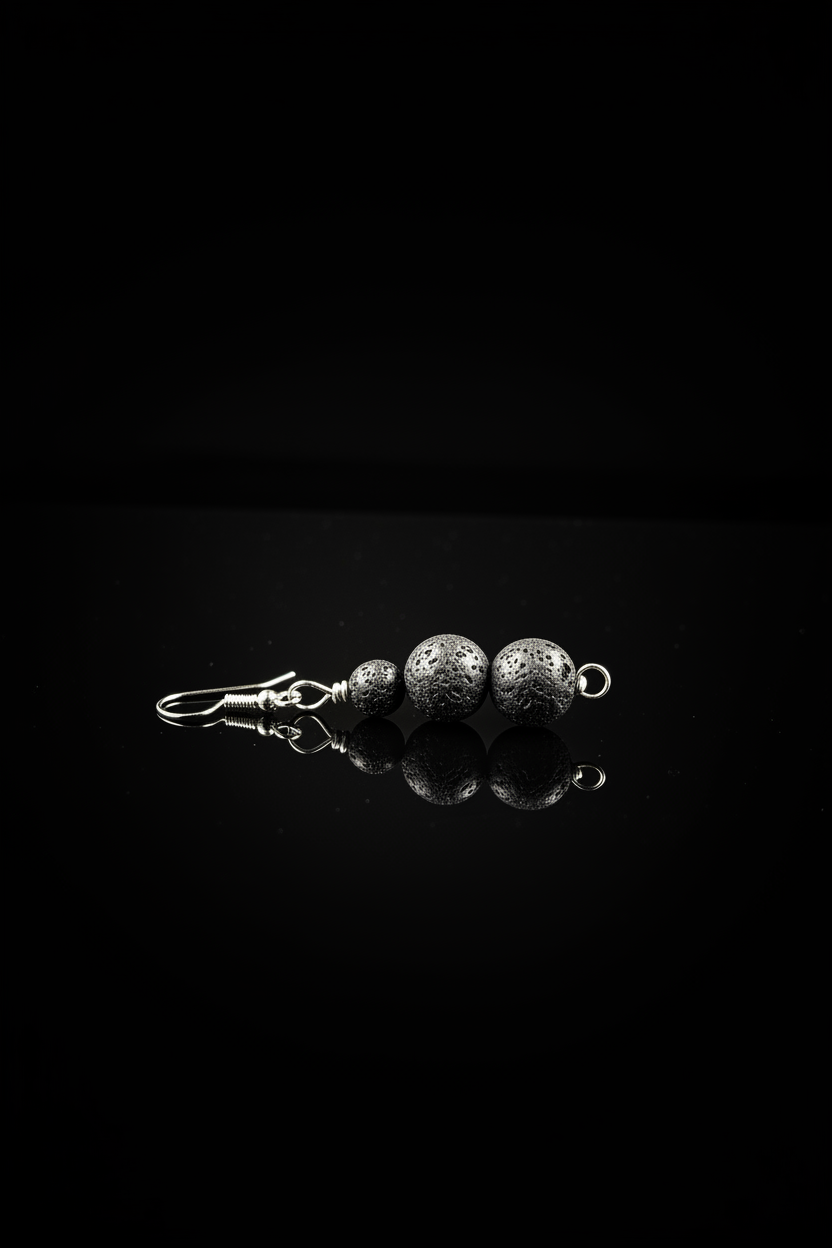 Women’s Lava Rock Earrings