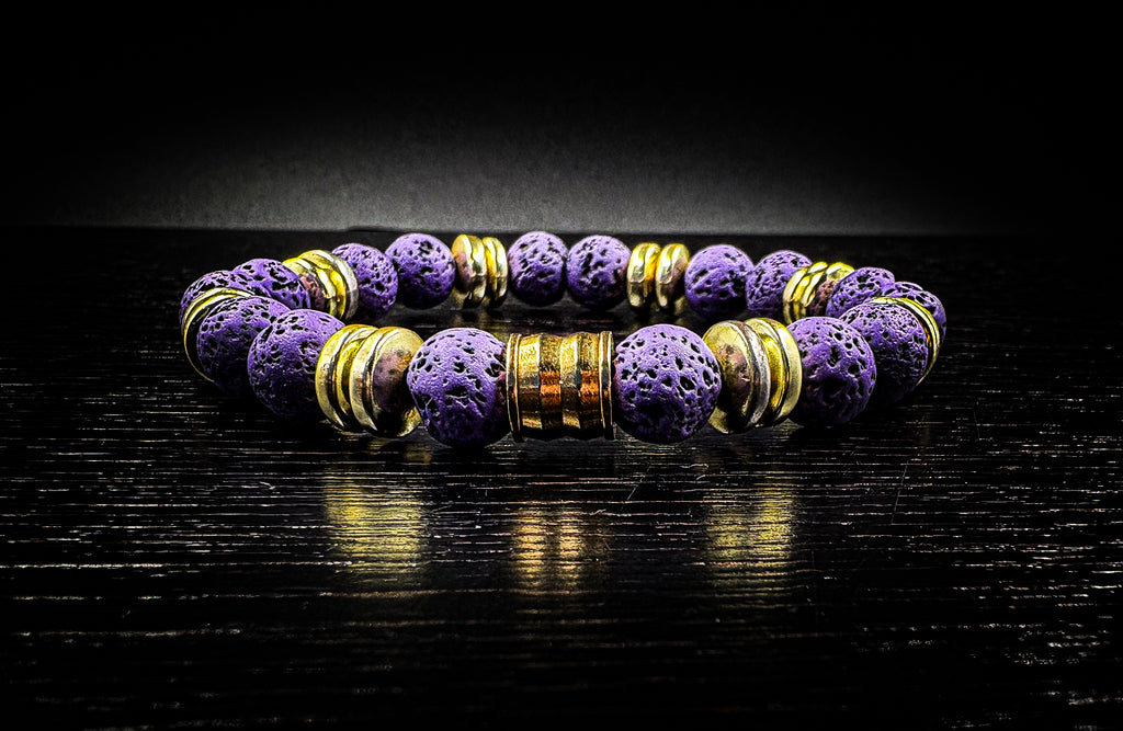 Volcanic Rock Stretch Bracelet