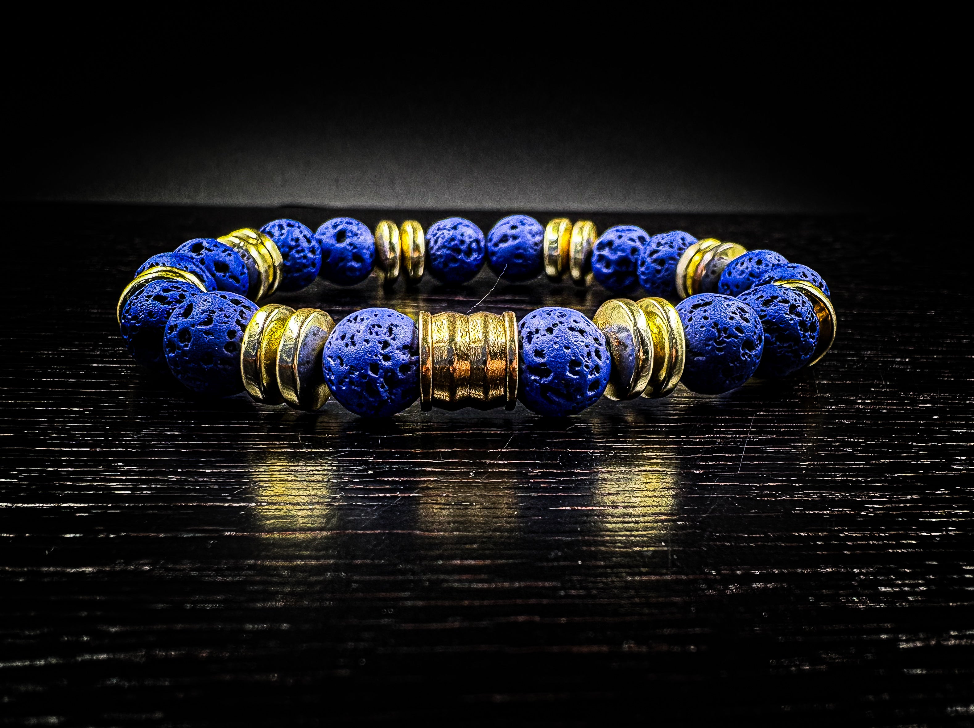 Volcanic Rock Stretch Bracelet