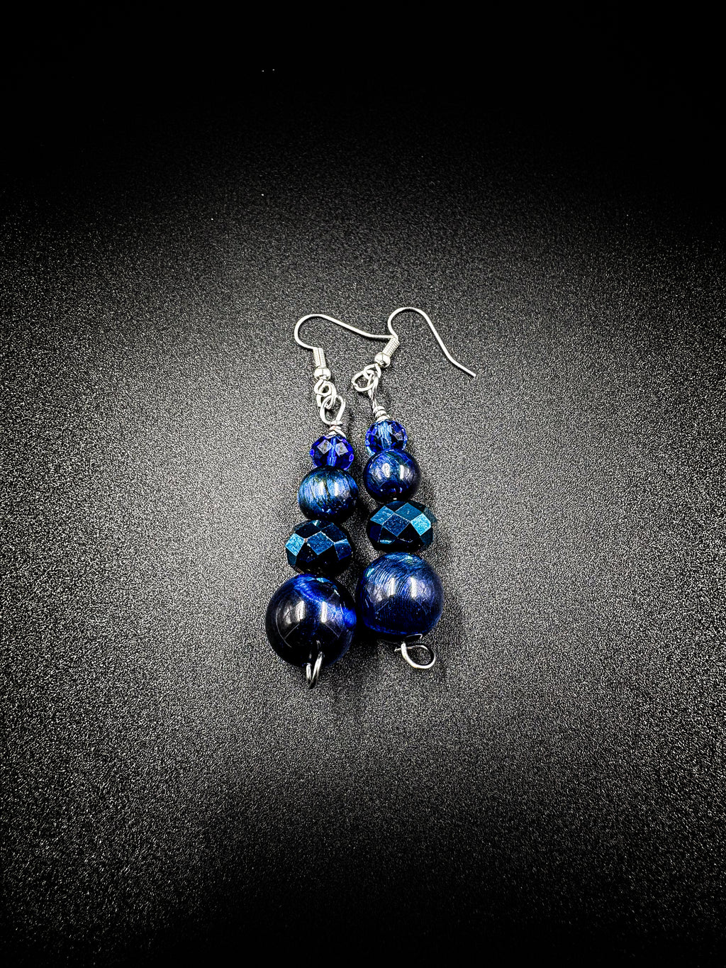 Women’s Blue Tiger’s Eye Earrings