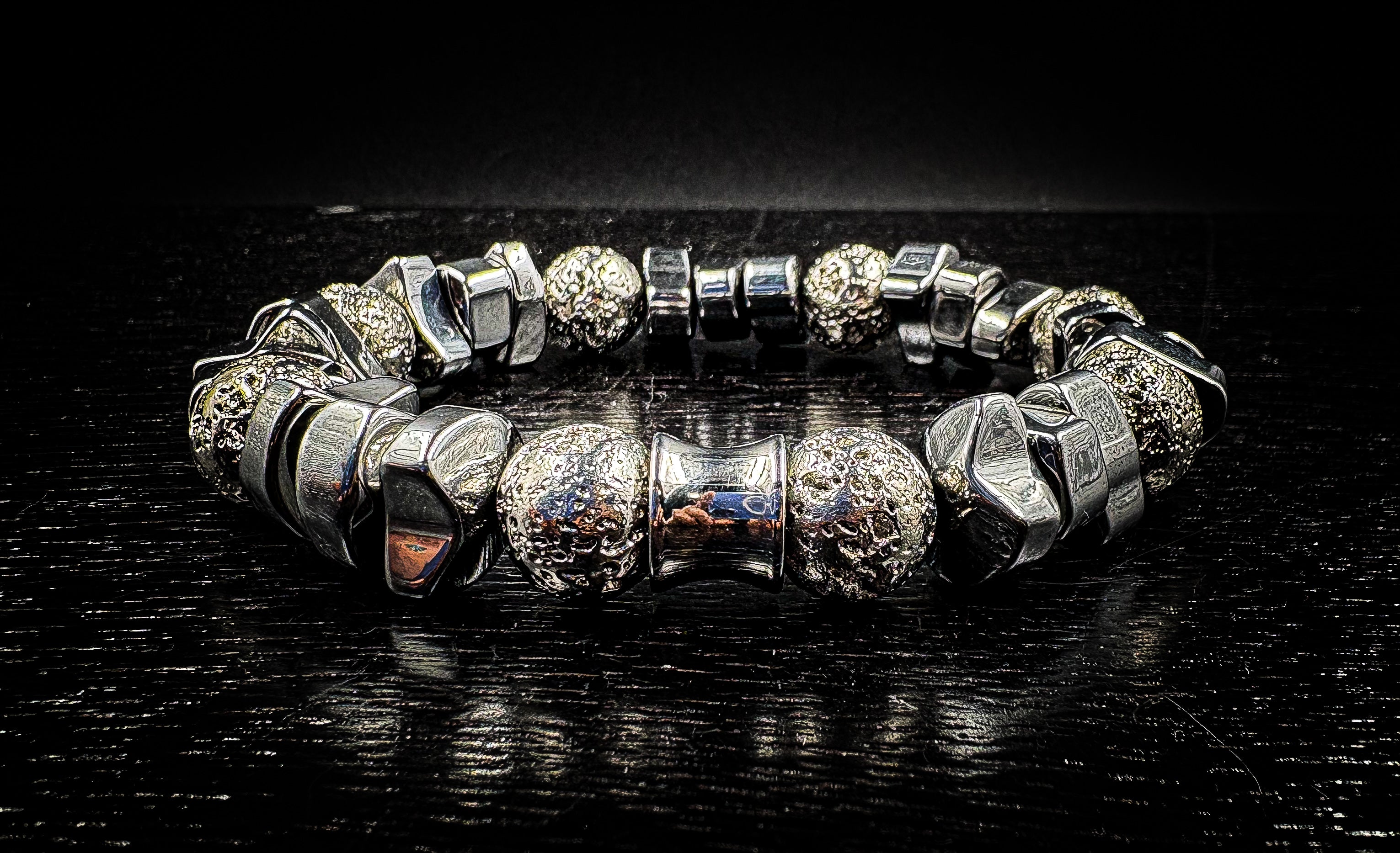 Men's 10mm Volcanic Rock Healing Bracelet