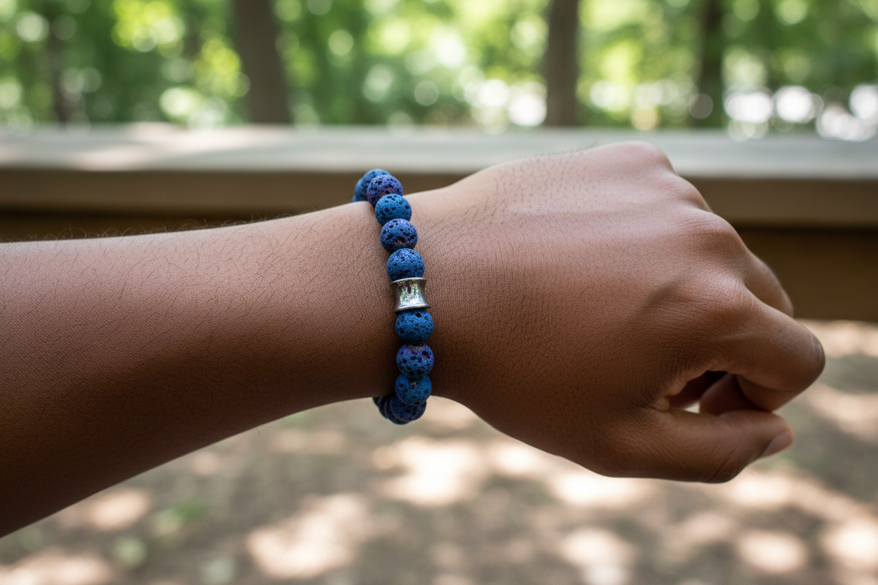 10mm Lava Rock Bracelet