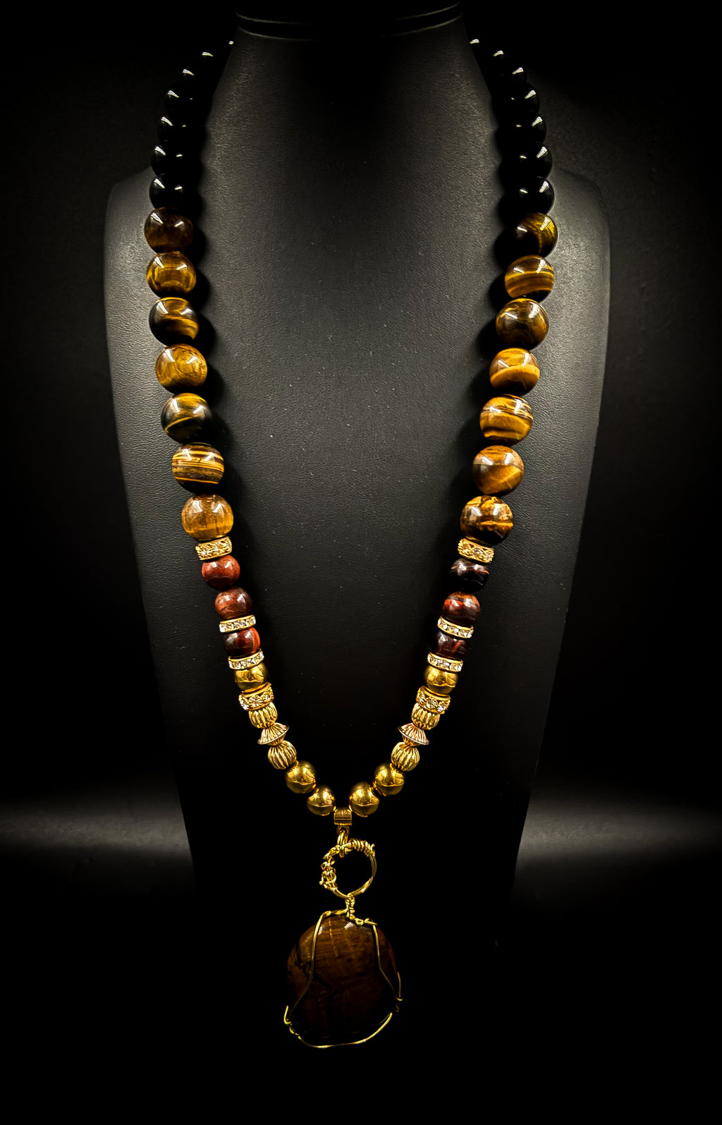 Handmade Tigers Eye Necklace (coming soon)