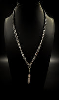 Rose Quartz Chain Necklace