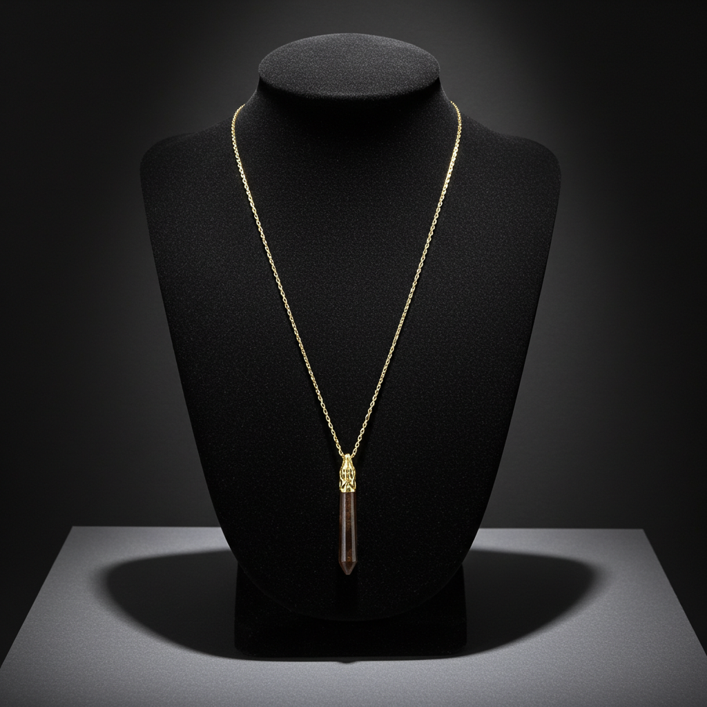 Men's  2x 1.6mm long Hexagonal Gemstone Necklace Chain