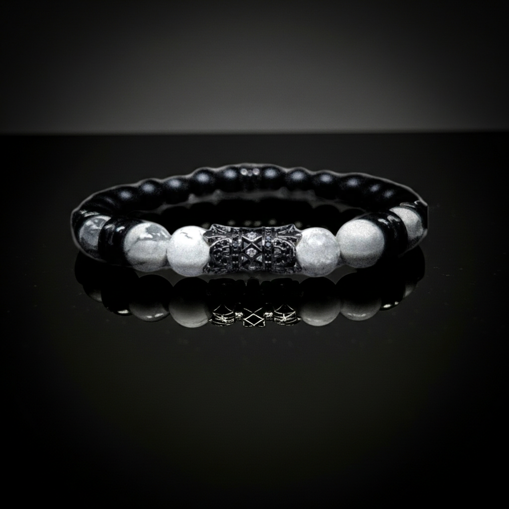 8mm Spiritual Healing Turquoise  Stretch Bracelet